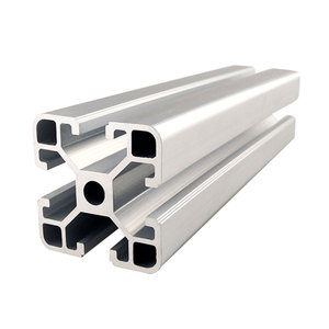 铝型材4040欧标铝合金型材方管框架铝材加工40*40工业铝型材配件